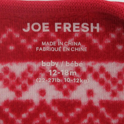 Joe Fresh fleece onesie (12-18M)