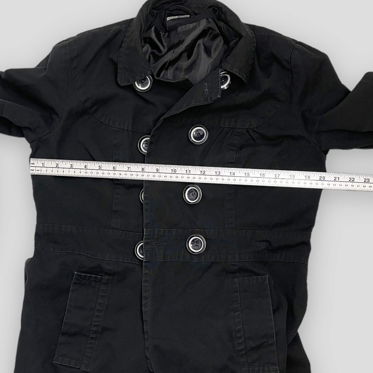 Flashlights button-up jacket