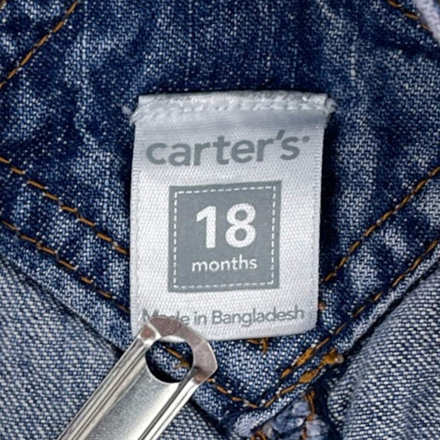 Carter's jean overall short