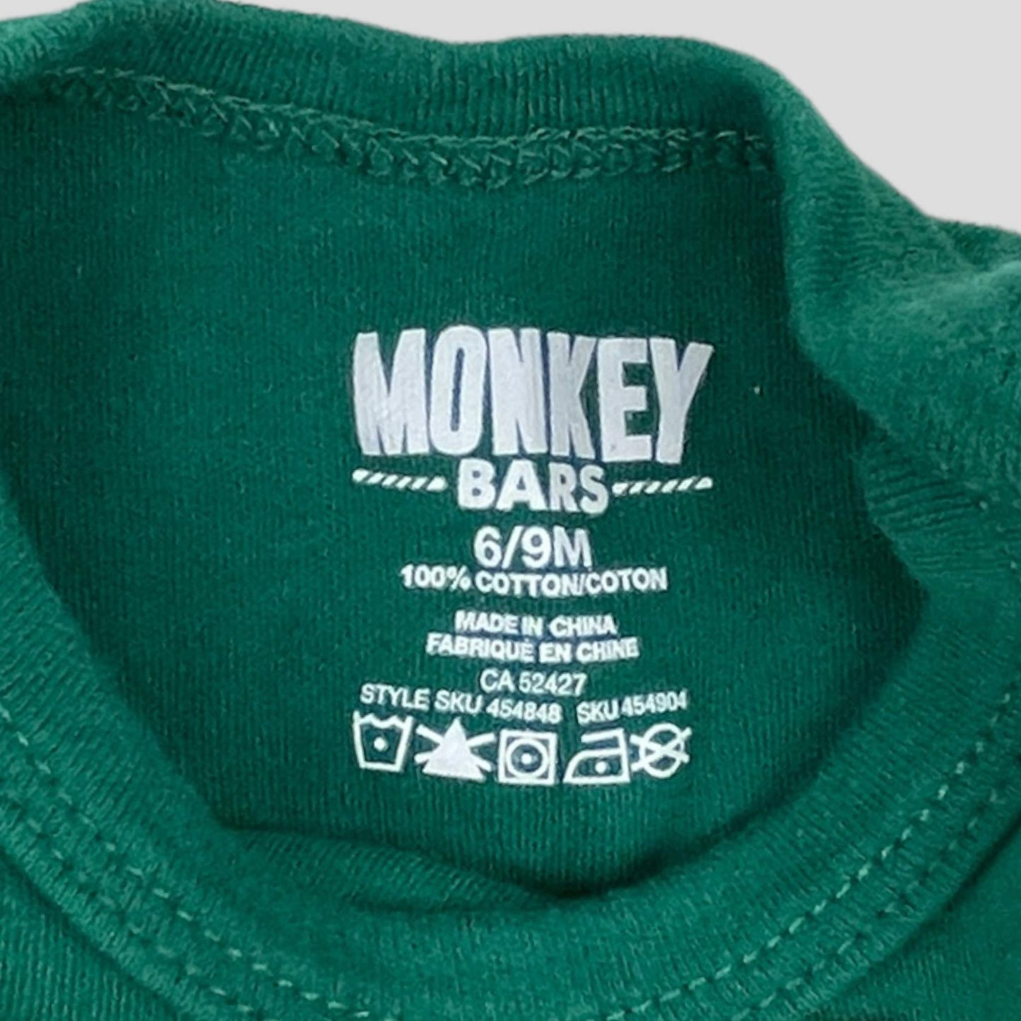 Monkey Bars onesie