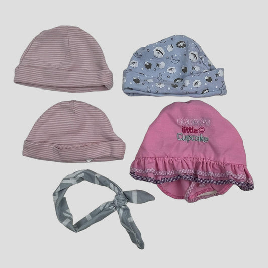 Assorted headwear