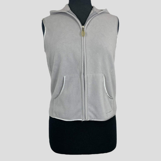 Old Navy fleece hooded vest