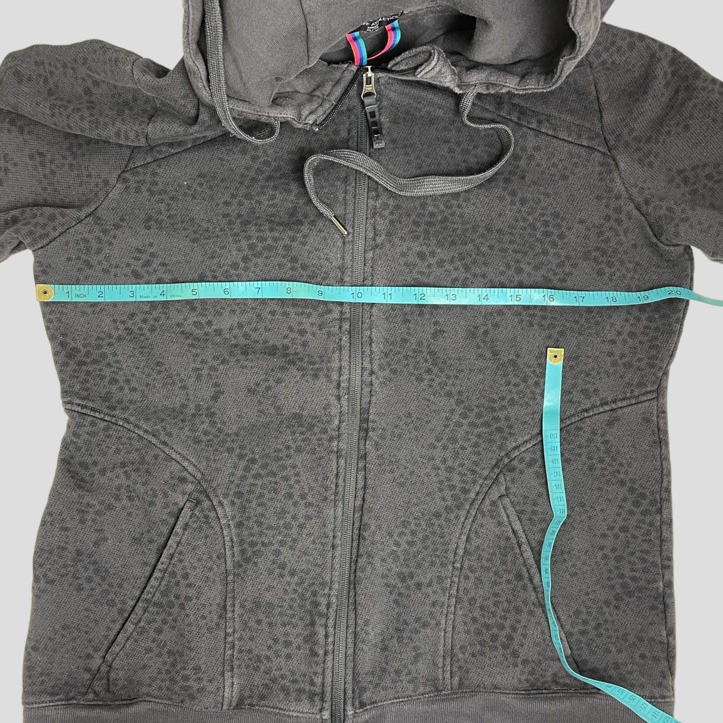 Tuff Athletics zip-up fleece hoodie