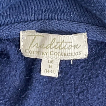 Traditions fleece zip-up cardigan