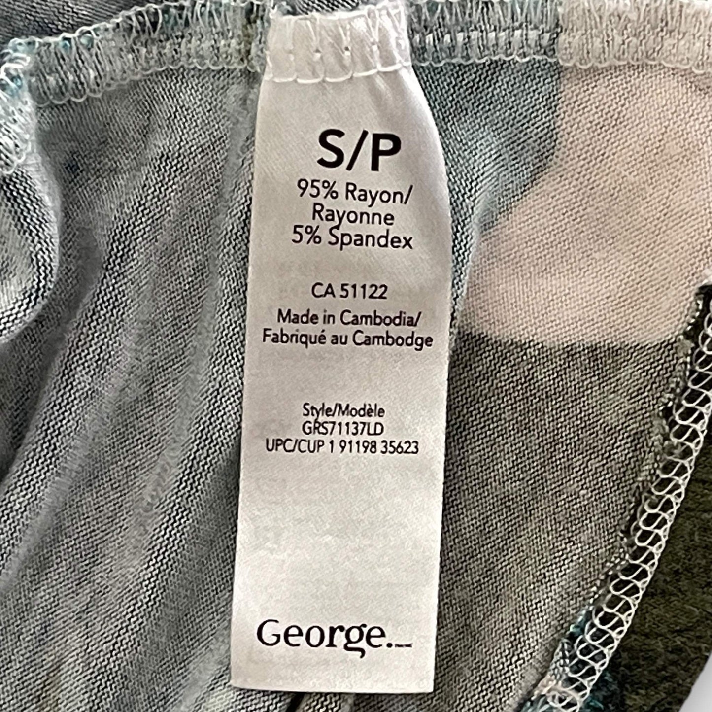 George sleeveless top