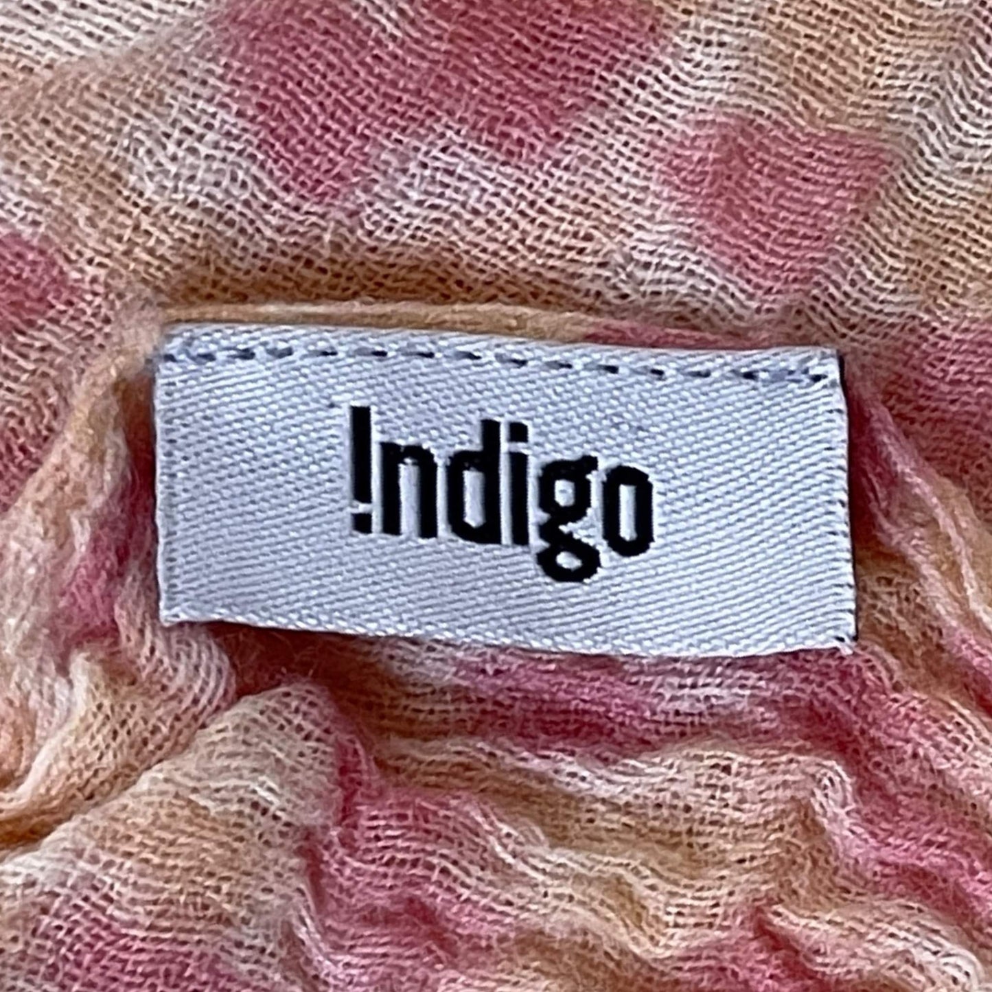 Indigo scarf