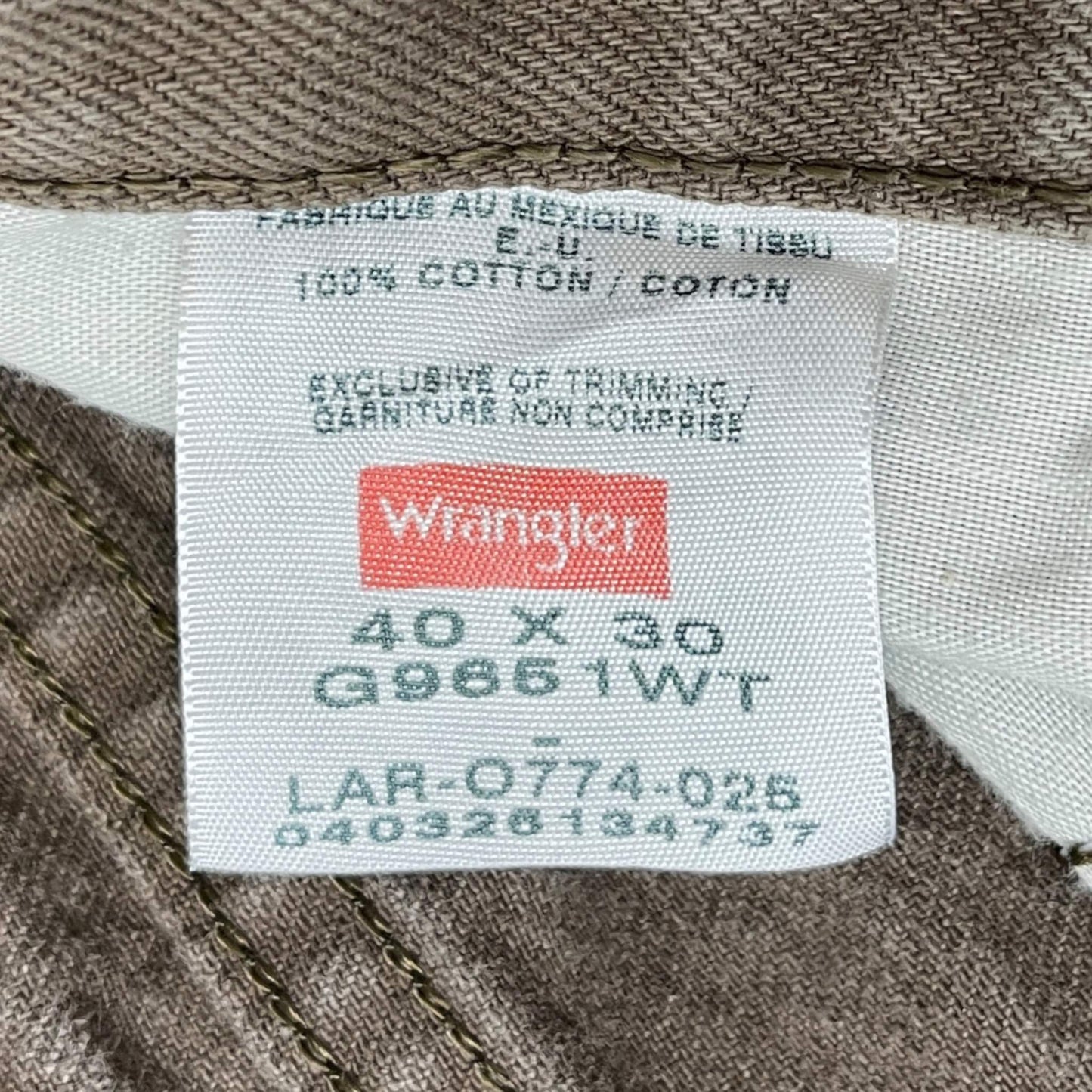 Wrangler jean