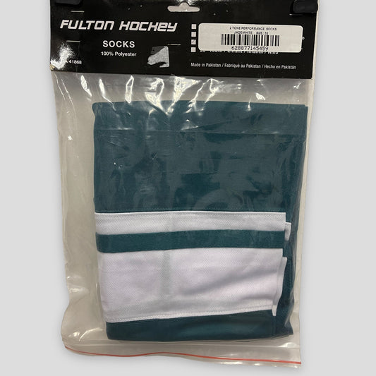 Fulton performance 2 tone hockey socks (32 adult)