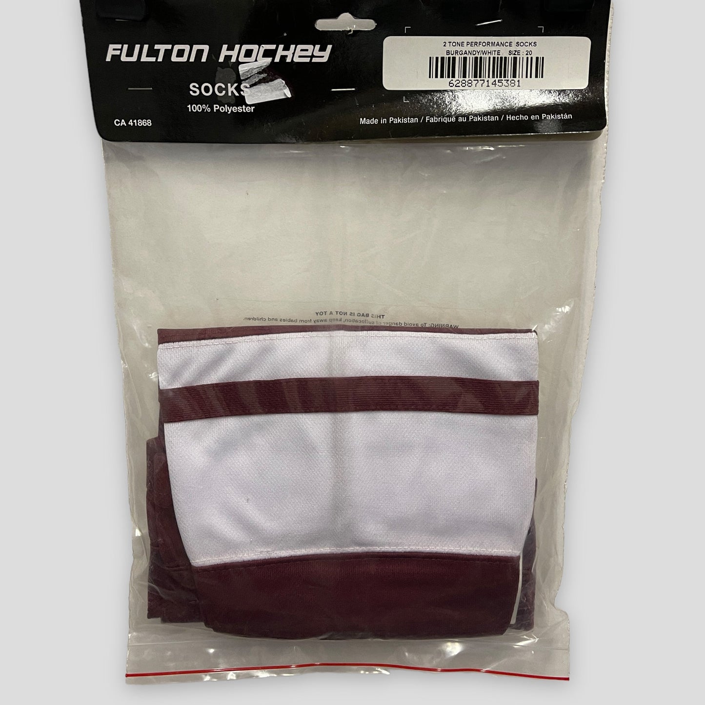 Fulton performance 2 tone hockey socks (20 youth)