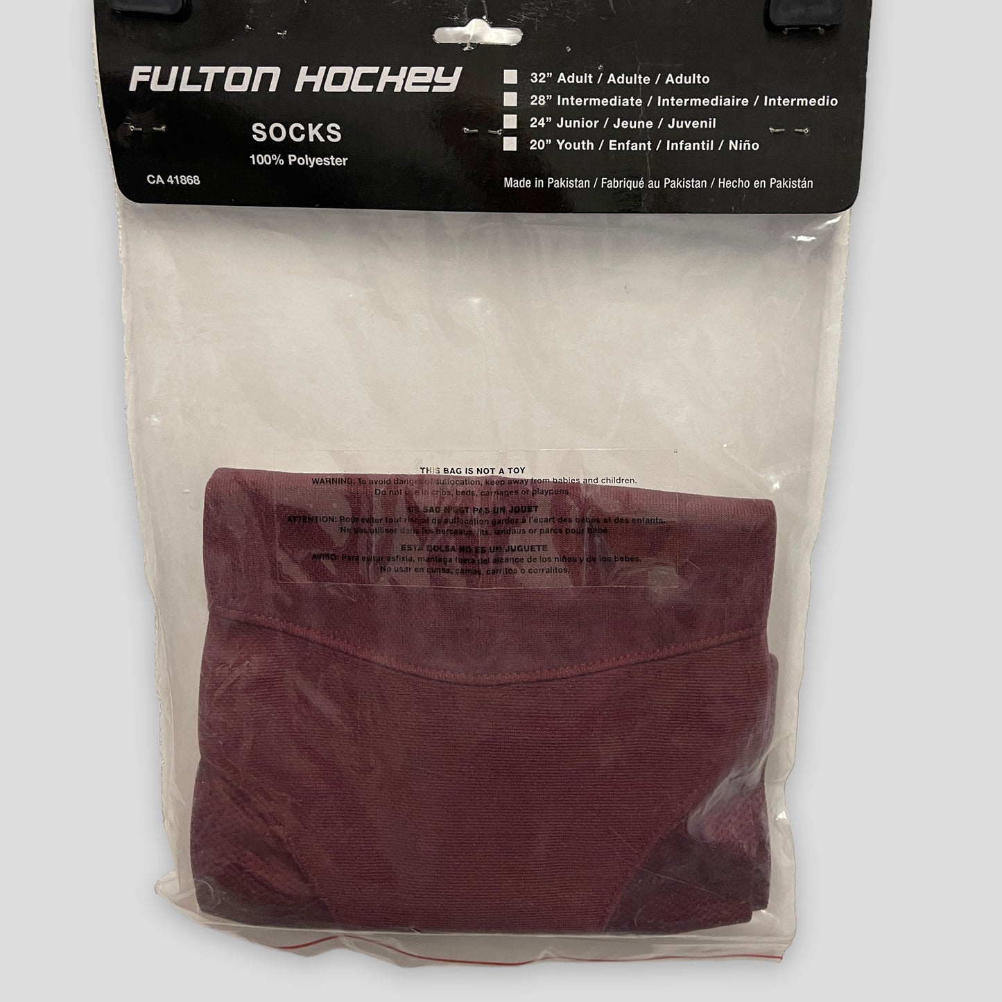 Fulton performance 2 tone hockey socks (20 youth)