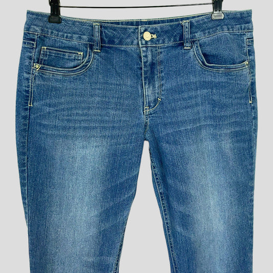 White House Black Market crop jean