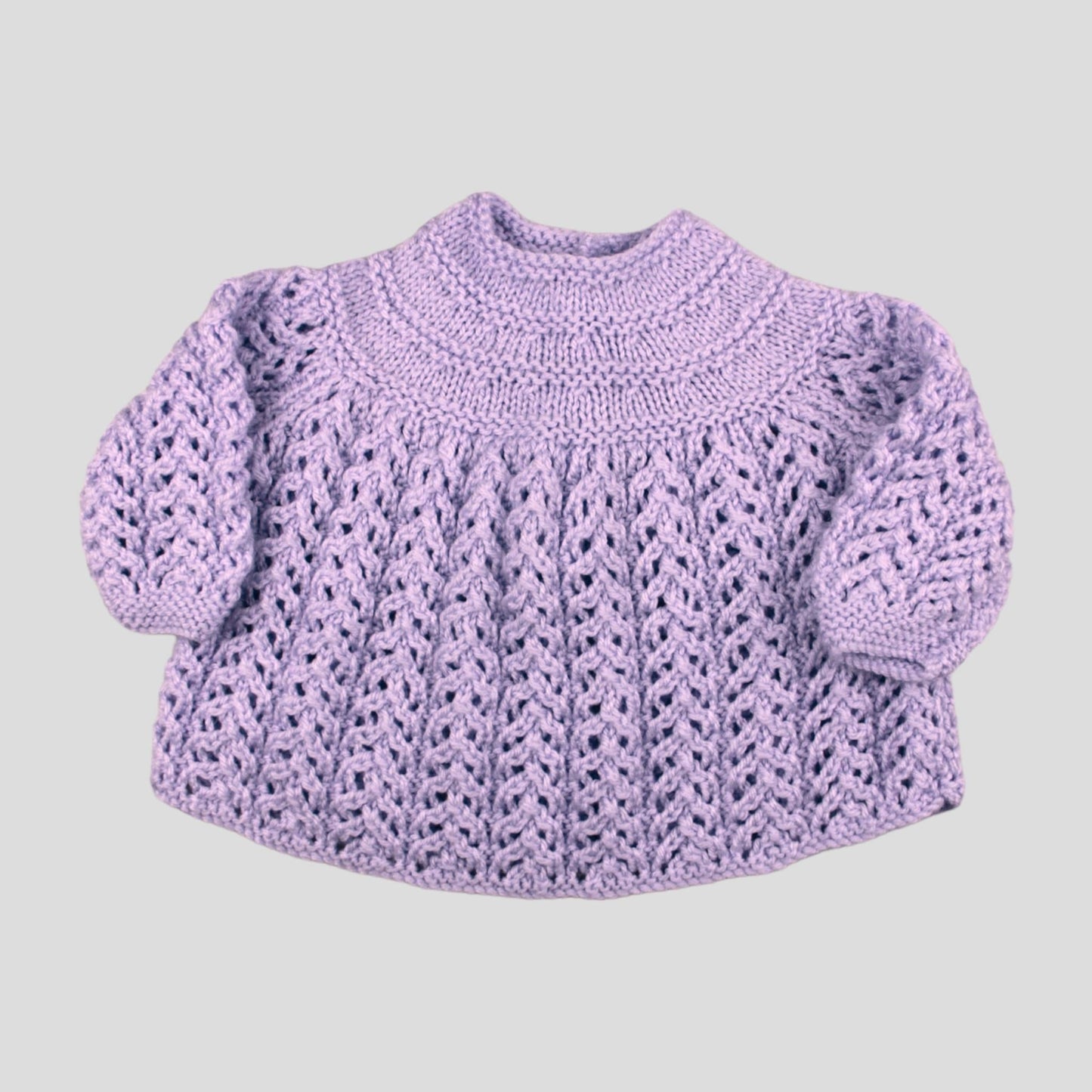 Handmade knitted top