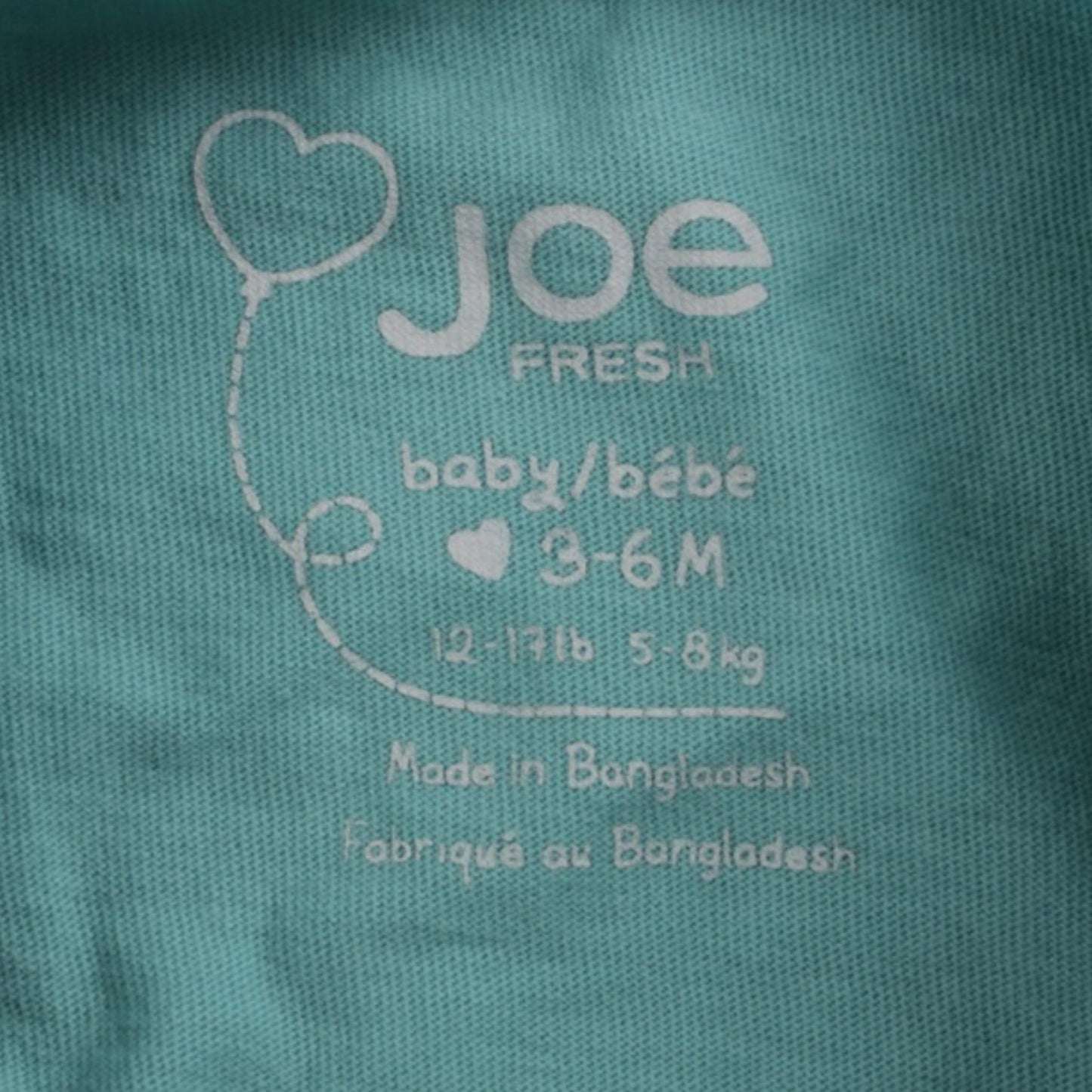 Joe Fresh onesie