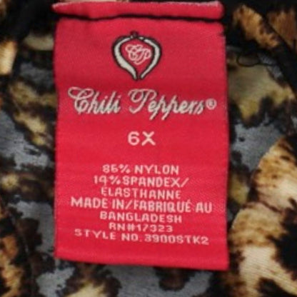 Chili Peppers swimsuit (6X)