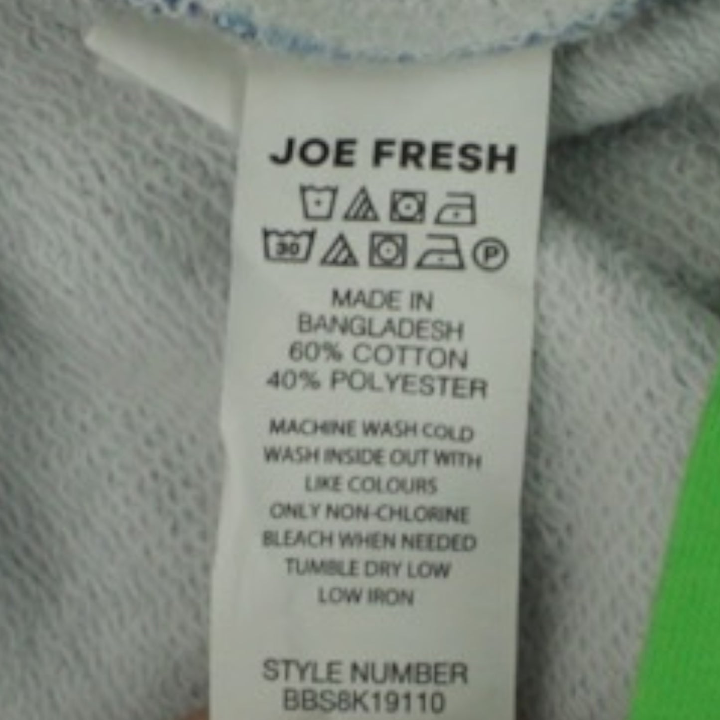 Joe Fresh zip-up hoodie