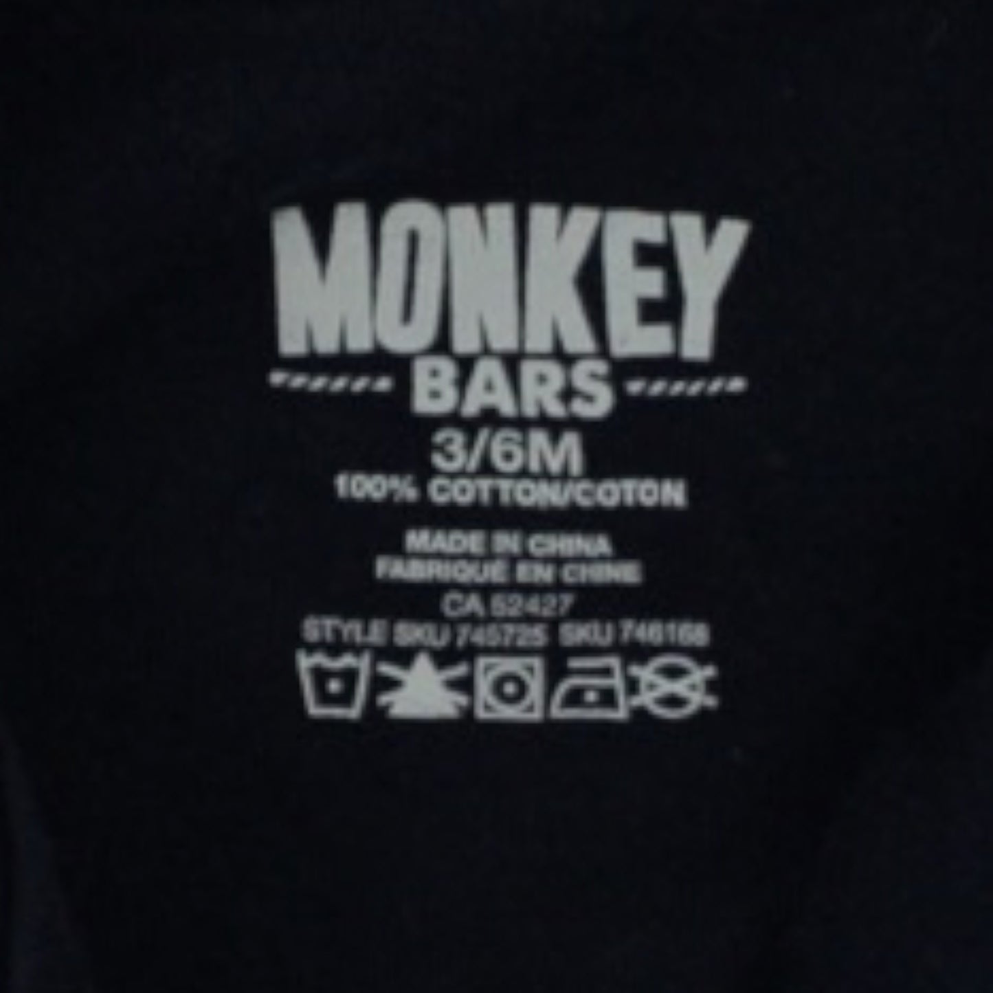 Monkey Bars onesie