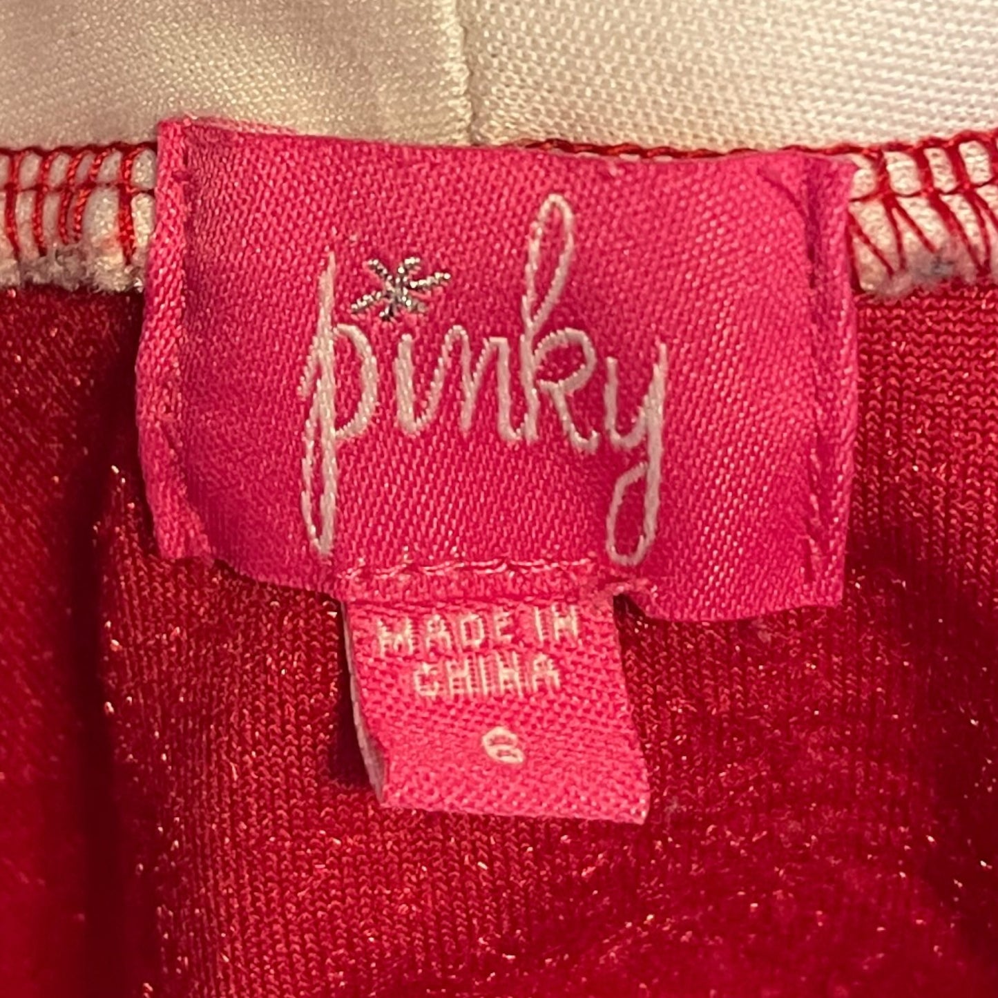 Pinky Christmas dress (Kids 6)