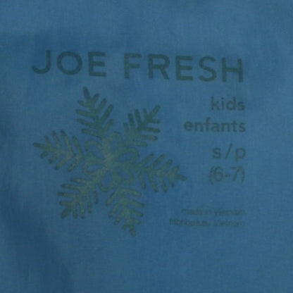 Joe Fresh puffy hooded vest (6-7)