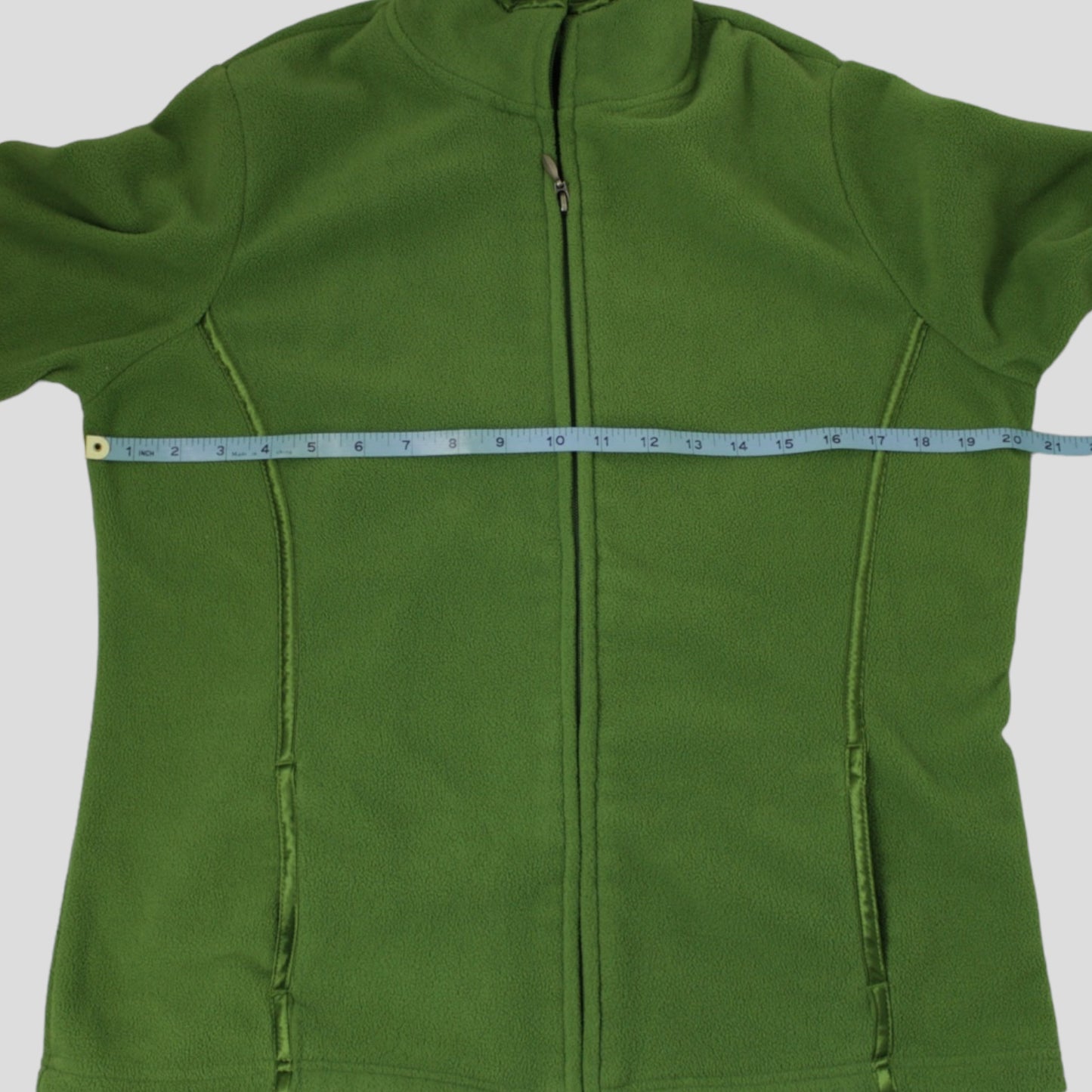 George fleece zip-up cardigan (M)