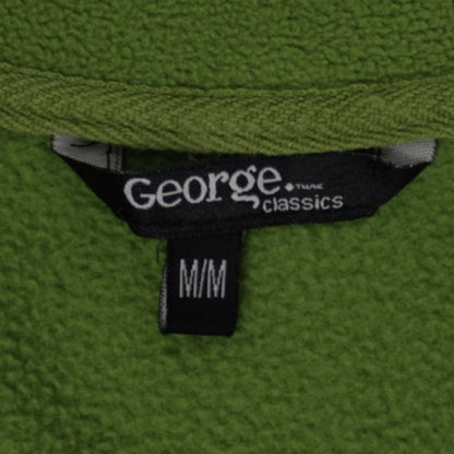 George fleece zip-up cardigan (M)