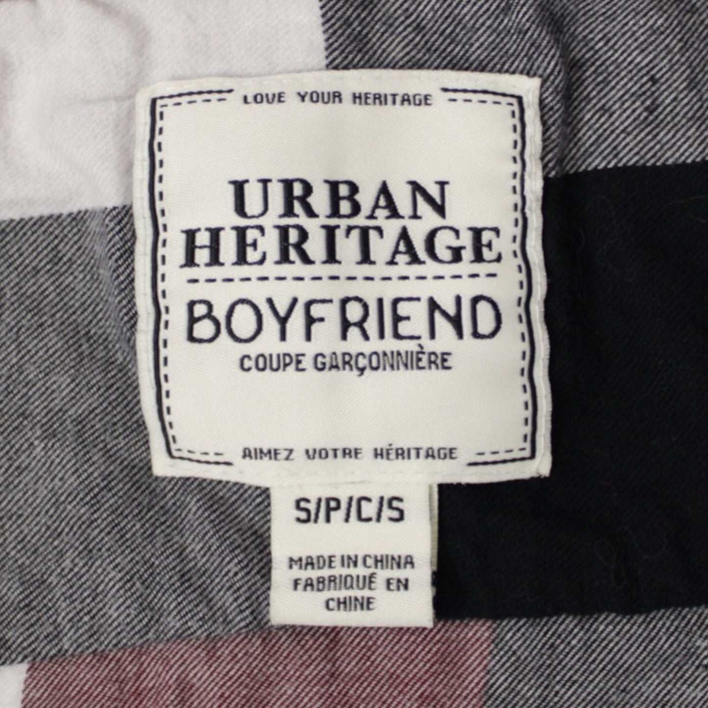 Urban Heritage Boyfriend shirt