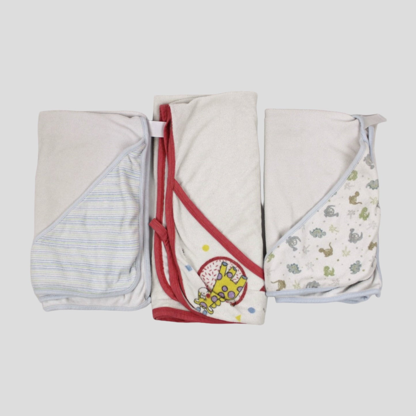 Hooded baby towels (set of 3)