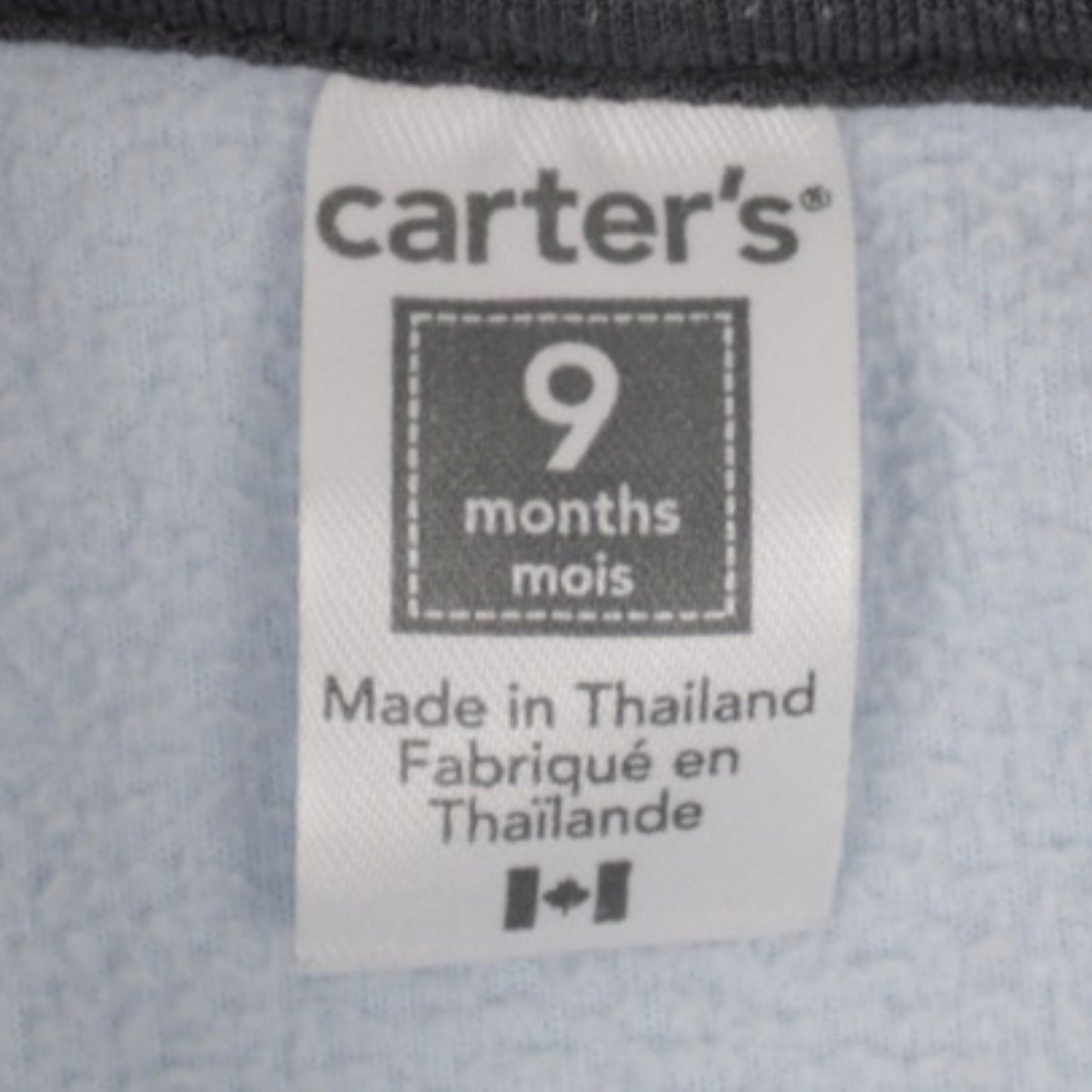 Carter's fleece zip-up cardigan