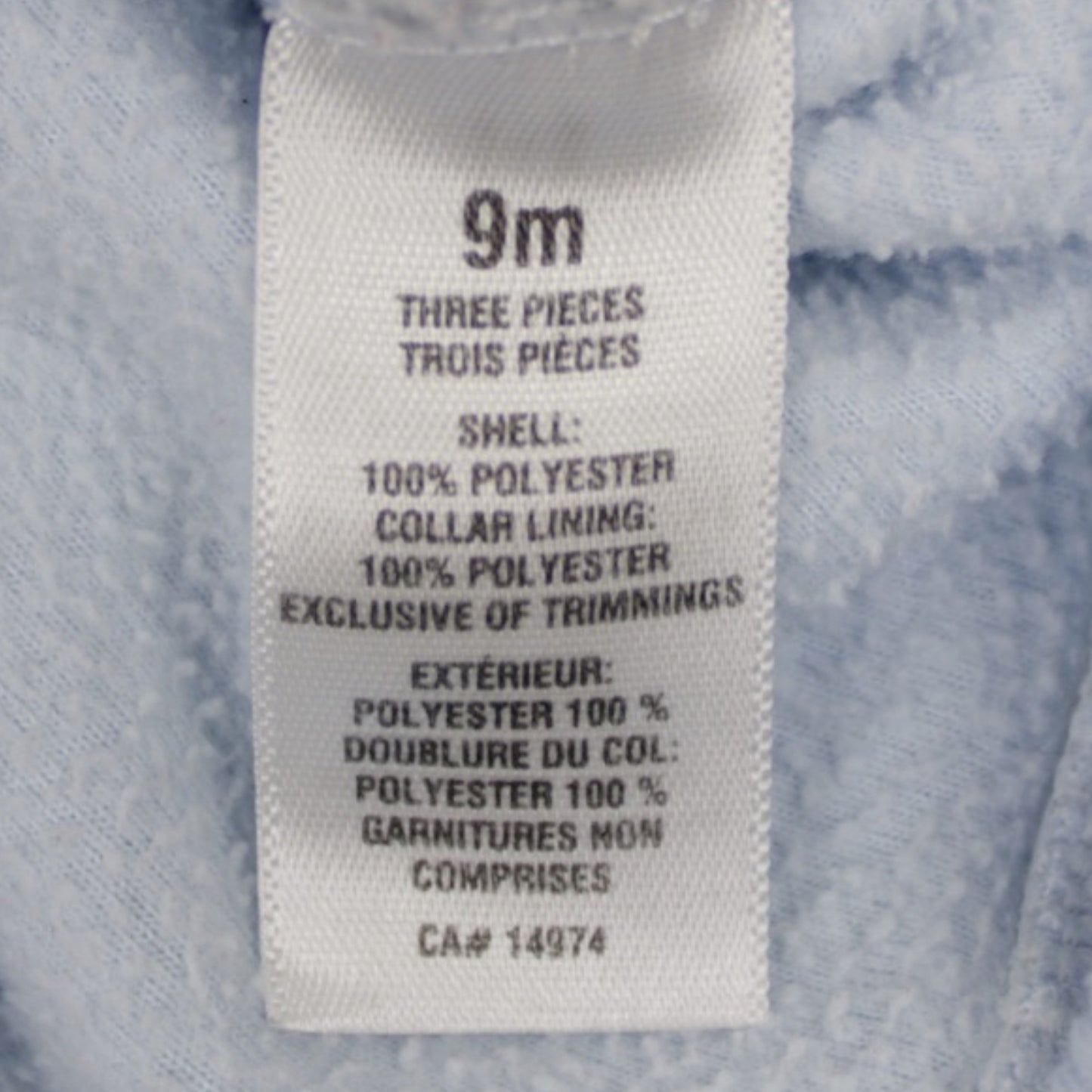 Carter's fleece zip-up cardigan