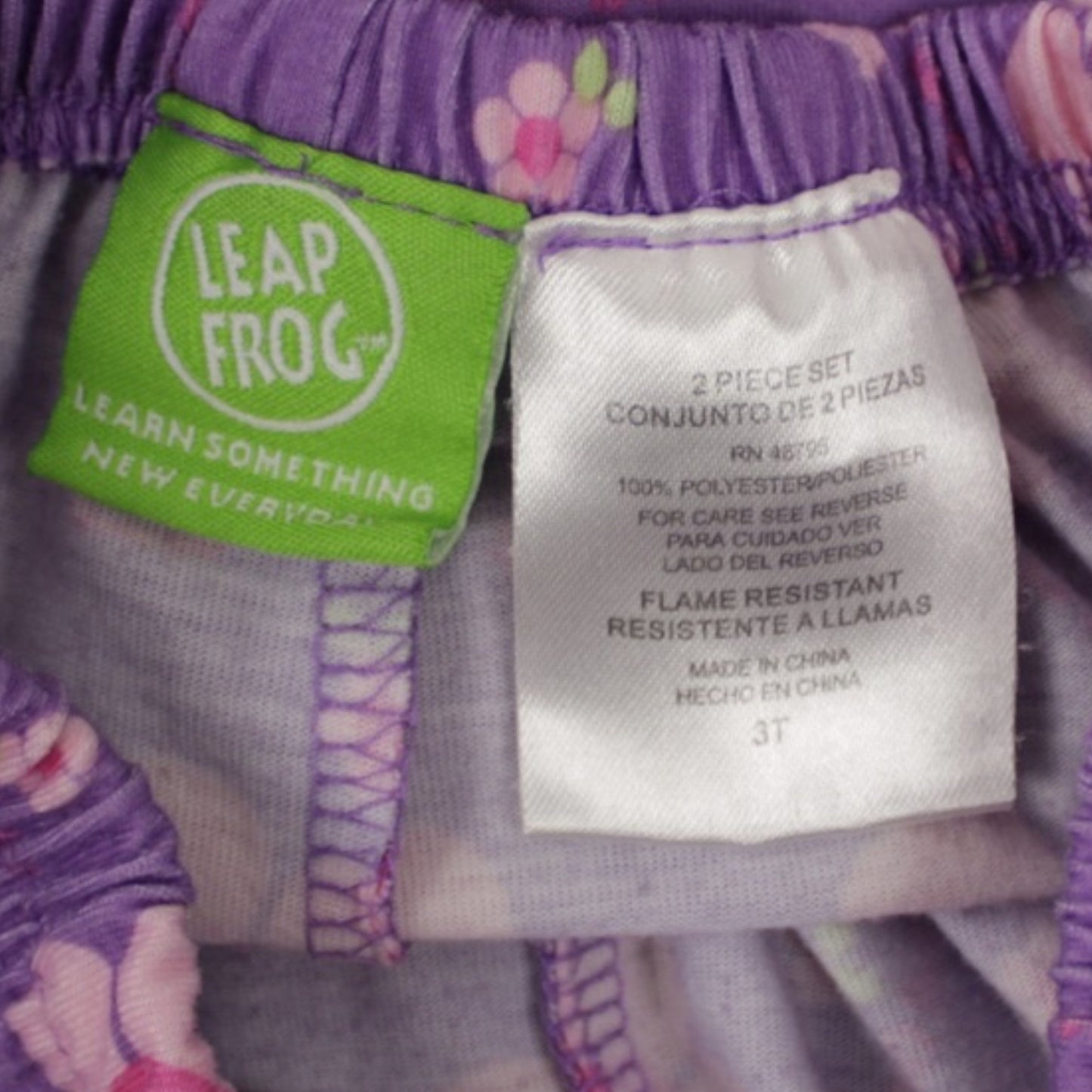 Leap Frog pajama pant