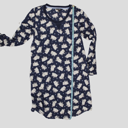 George fleece nightgown