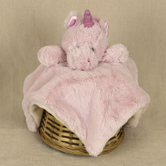 Bunny security blanket/rattle