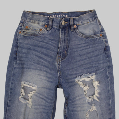 Aeropostale 90's Super High Rise Straight jean (2)